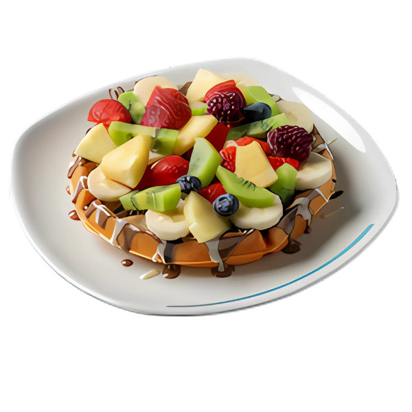 Double Fruit Waffle / L
