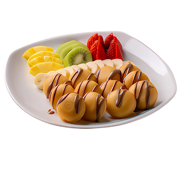 Mini Pancake & Fruit