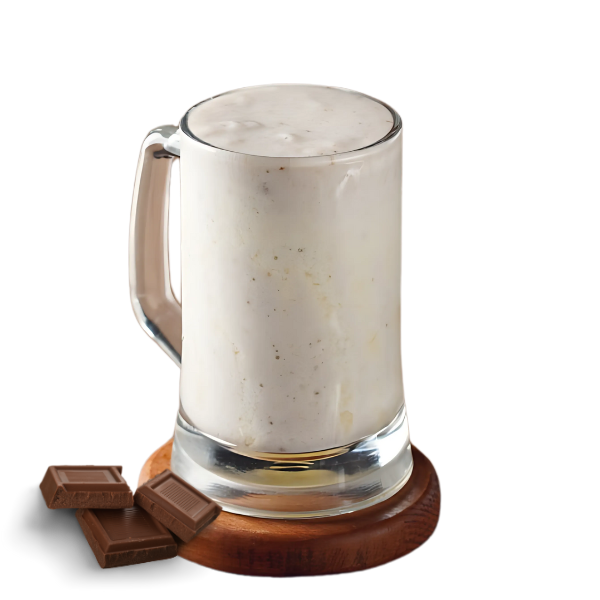 Schokoladen-Bananen Milch-Cocktail