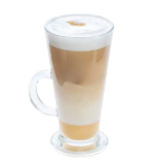 Weißer Mokka-Kaffee