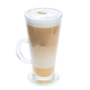 Weißer Mokka-Kaffee