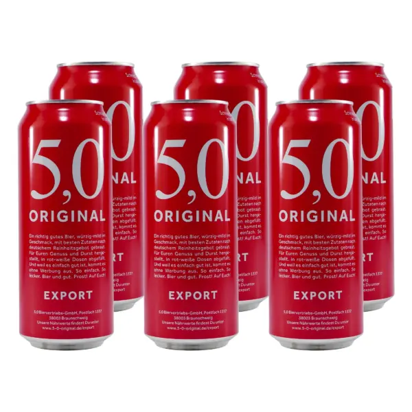 5,0 Original Export