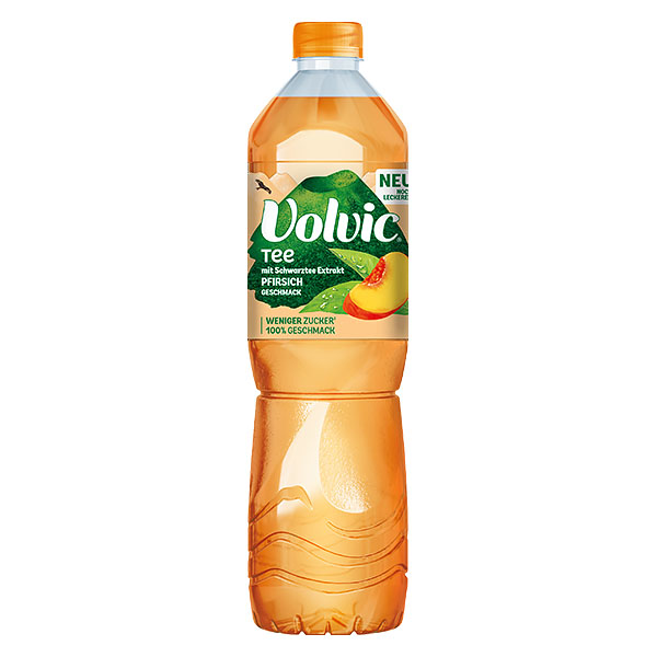 Volvic Tee Pfirisich